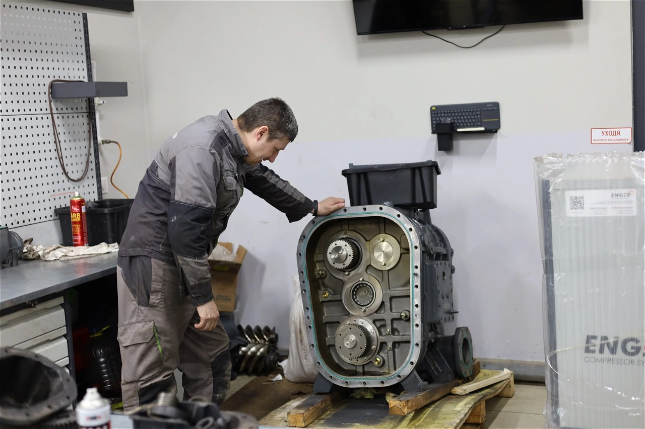 Ремонт винтовых блоков