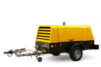 Винтовой компрессор Atmos PDP 20-10 (на шасси, фикс. высота, с тормозами)