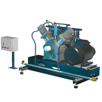 Компрессор поршневой дожимной (бустер) AIRPOL ADP 720 4 13