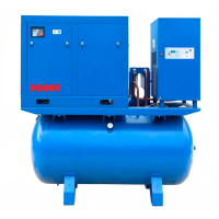 Винтовой компрессор KraftMachine КМ5.5-10рВ-500/О