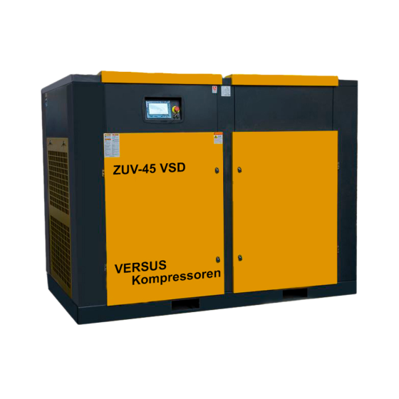 Винтовой компрессор ZUV – 45 VSD 10 бар прямой привод IP 54 D