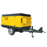 Компрессор винтовой ATLAS COPCO XAMS 496 E (на шасси)
