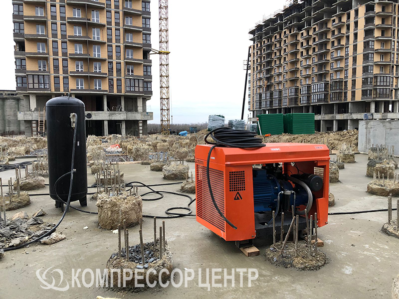 компрессор  ЗИФ СВЭ 6,3/0,7 для МСК-Капитал 1