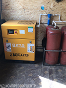 Проект - Винтовой компрессор Berg ВК-7.5/10 Е для ИП Новгородов
