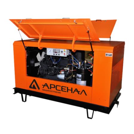 Компрессор винтовой "ЗИФ" ПВ-6/1,0 (без шасси)