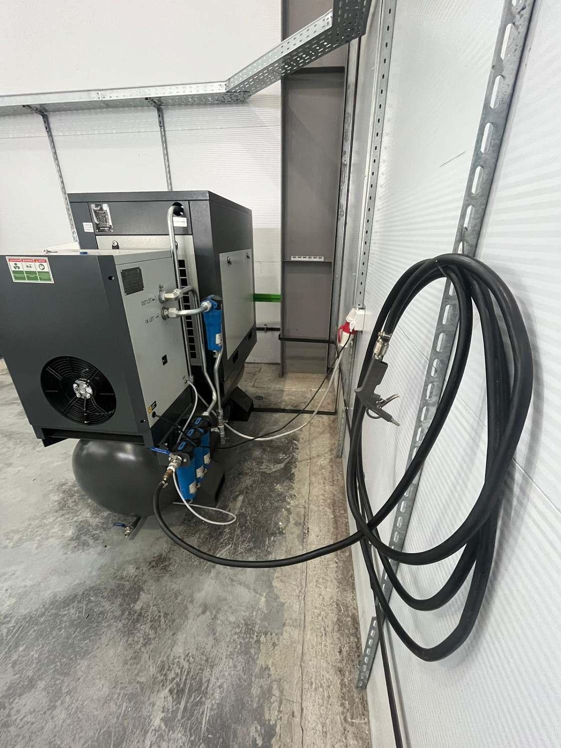 Винтовой компрессор Enger HC-11DFRE-400 8 для ООО "Лидер отрасли"